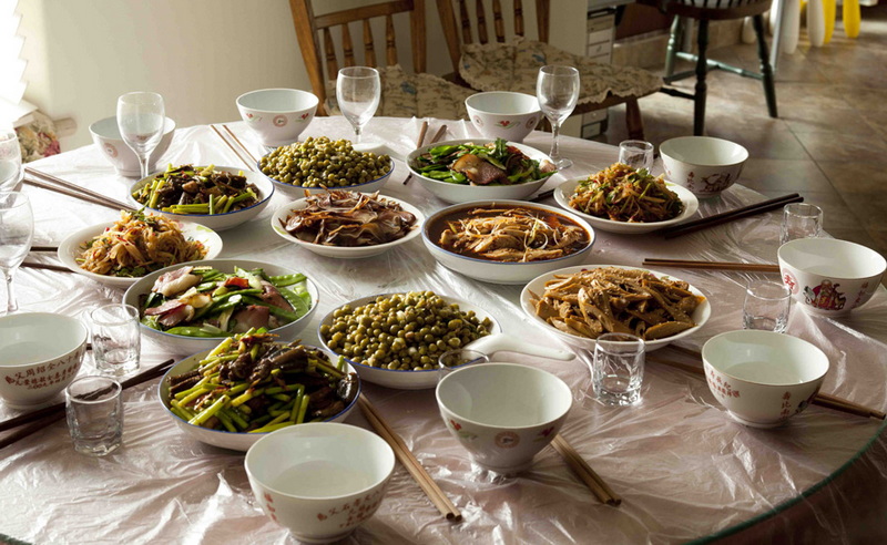 部份菜品