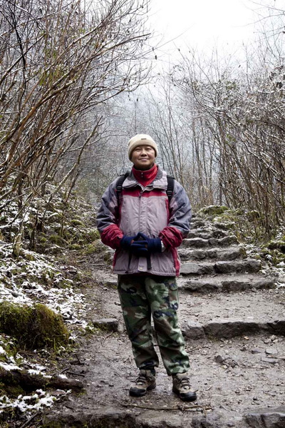 登山途中