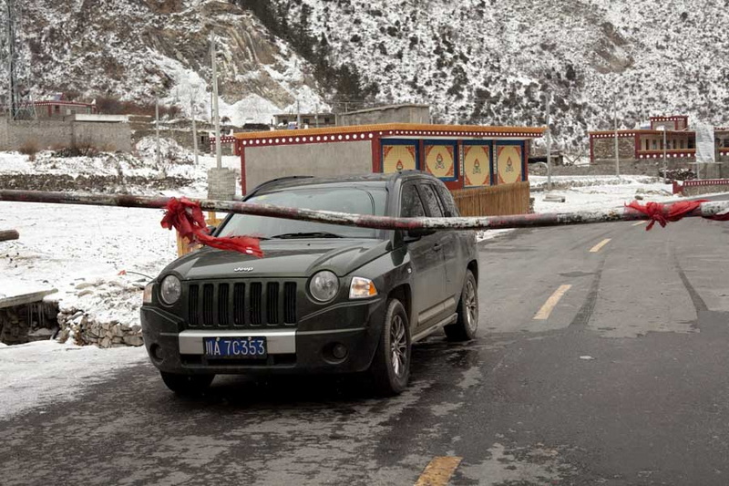 冰雪阻止我前进了