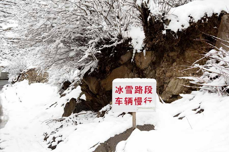 阿坝大雪