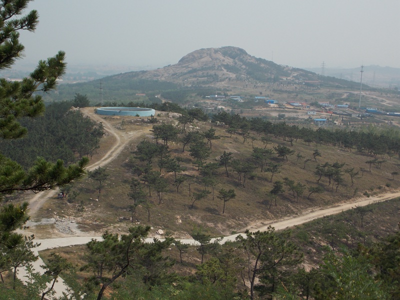 DSCN1255从凤凰山眺望训虎山.JPG