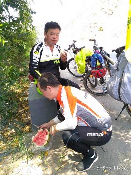 路边小憩
