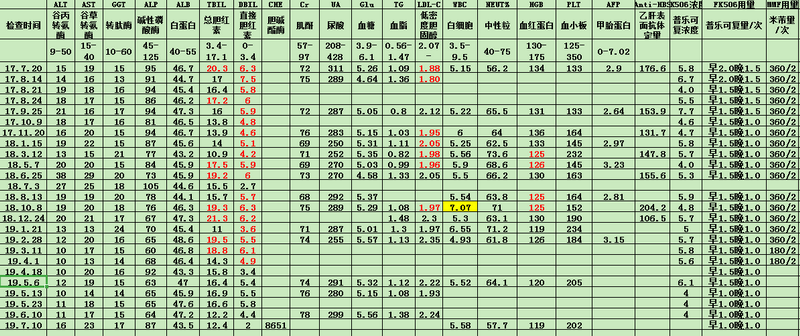检查记录