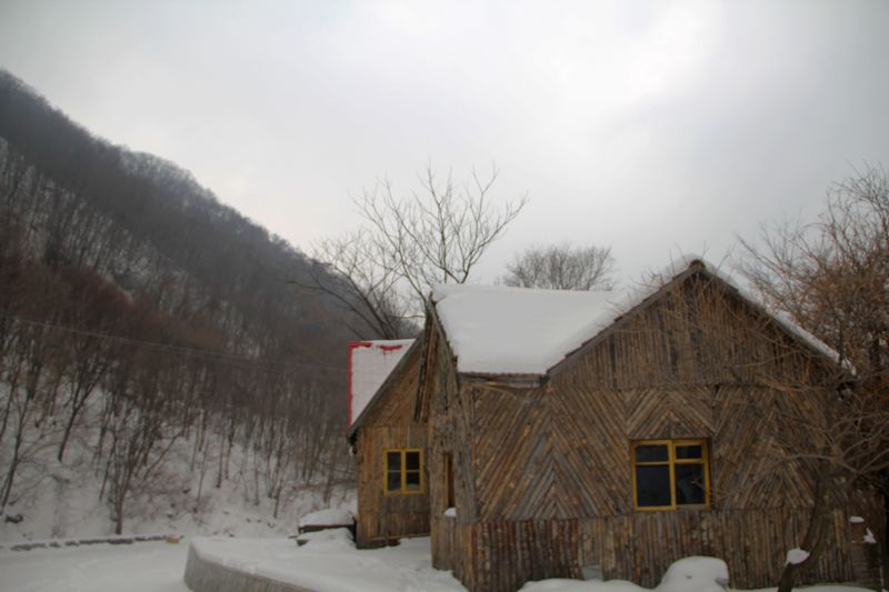 山上的小木屋