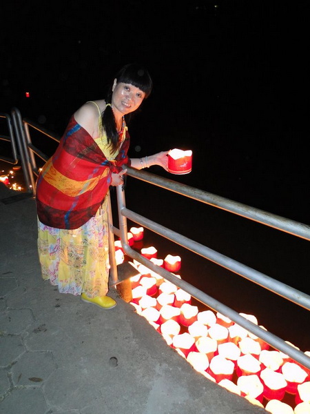 放河灯