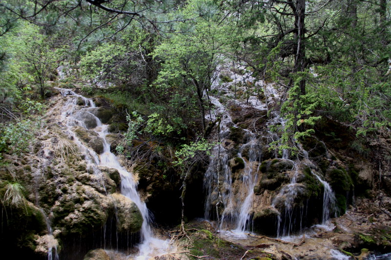 九寨沟的水