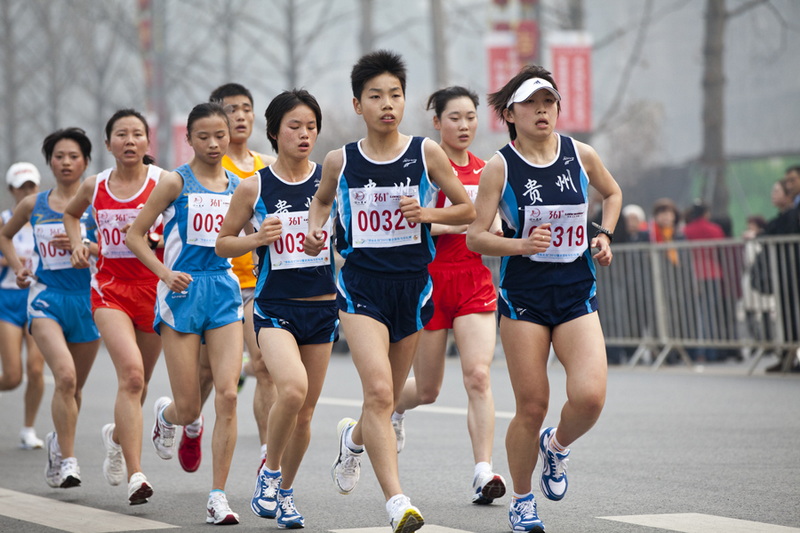 比赛路上