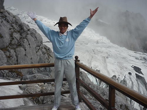 海拔4506实的玉龙雪山