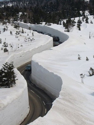 真不知這條雪路是如何開闢出來的.jpg
