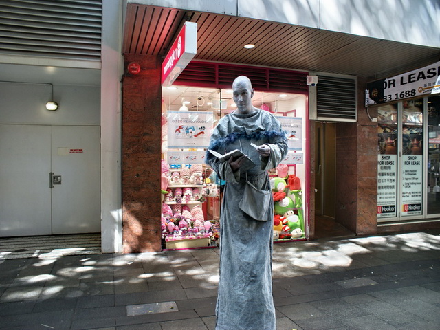 悉尼街头艺人