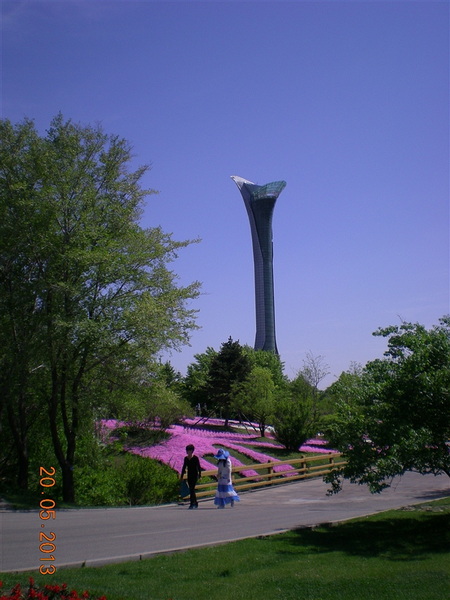百合塔，亚周最高，125米