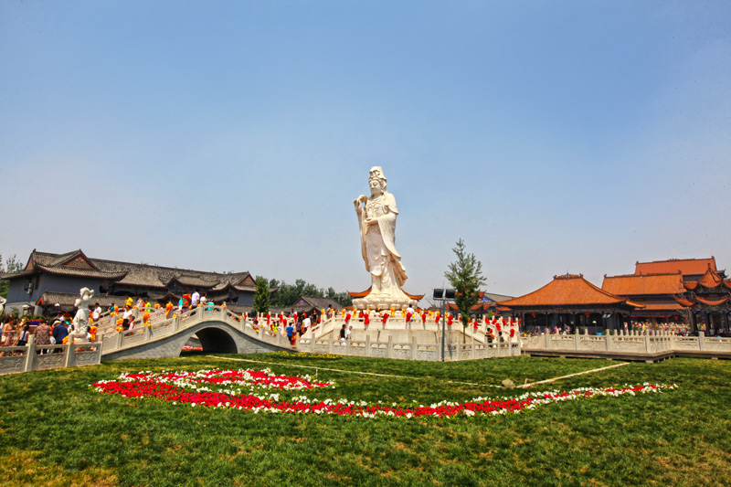 438-1 胜芳大悲寺万佛楼五百罗汉圣像开光 主持2005 2013-6-1 2153.jpg