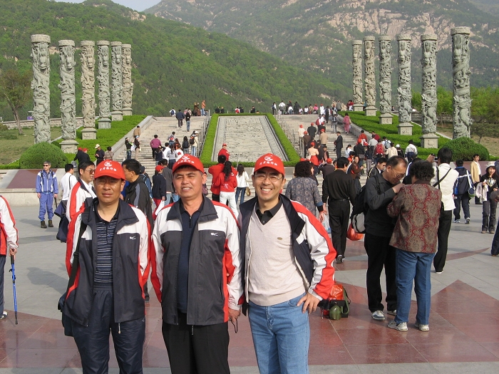 开心、快乐的菏泽、泰山游之小合影