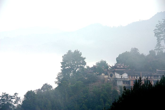[原创摄影]锦云亭的雾