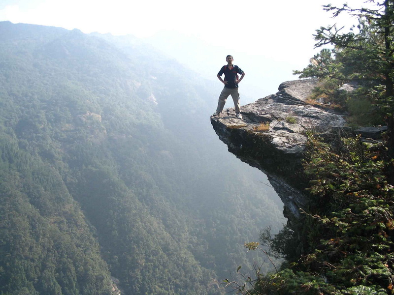 [分享]2009中秋换肝后再登华南第三高峰元宝山，7年前坦泰尼克号新航程。。。