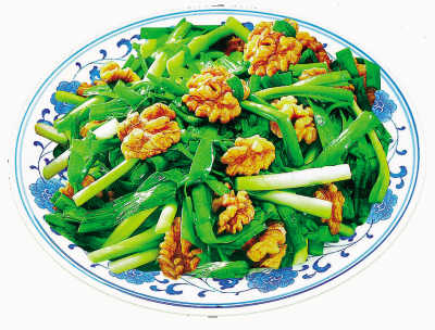 早春韭菜最可口食疗养胃好菜肴
