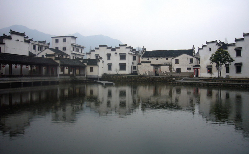 龙门古镇与新登桃花