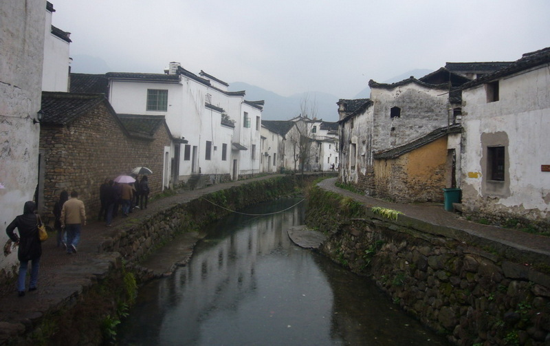 龙门古镇与新登桃花