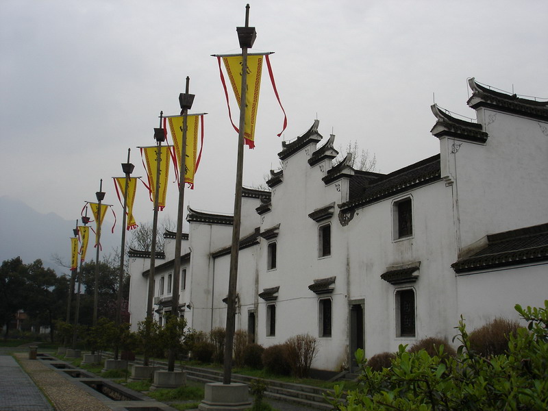 龙门古镇与新登桃花