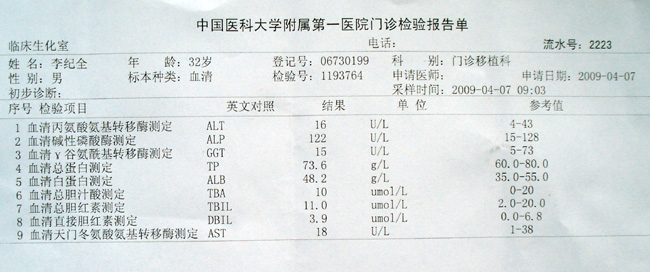 时隔半月再次化验，指标稳中有降！