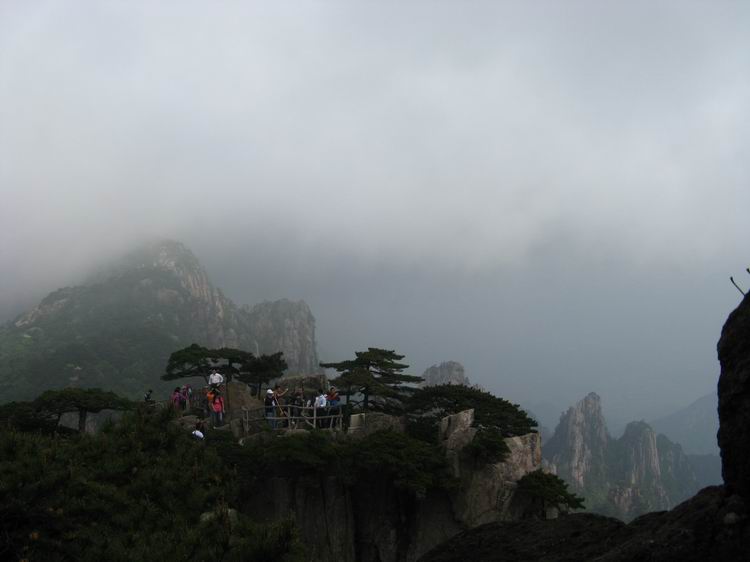 肝友结伴游黄山、相聚三天乐逍遥
