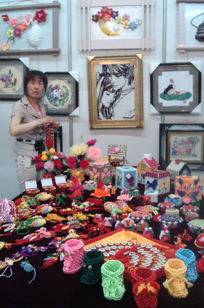 柳暗花明带您一起看民间美术展览会！