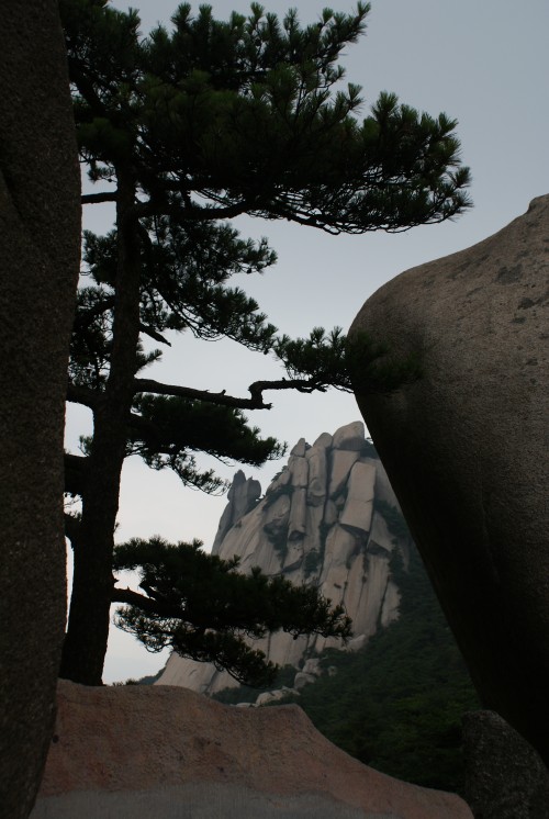 再发几张《天柱山》的国画