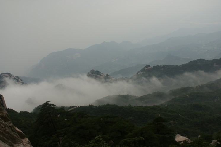 再发几张《天柱山》的国画