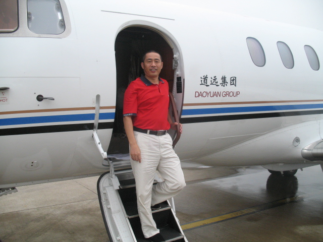乘坐专机，空中的极致享受