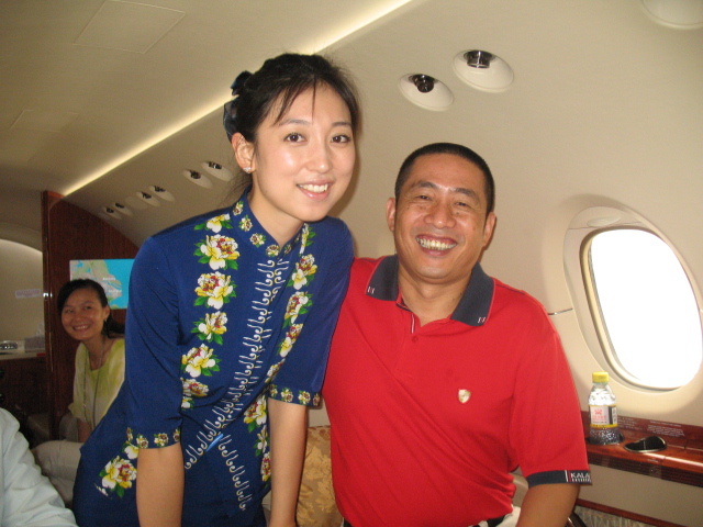 乘坐专机，空中的极致享受