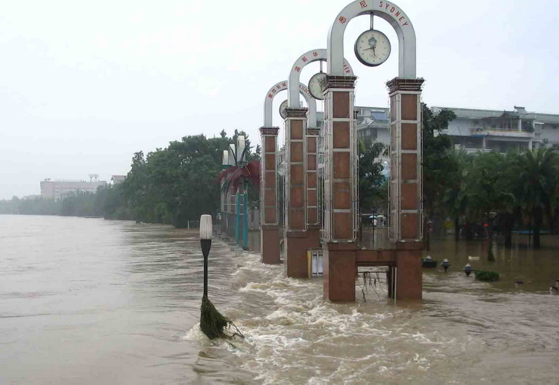 [灌水]桂林洪水现场报道
