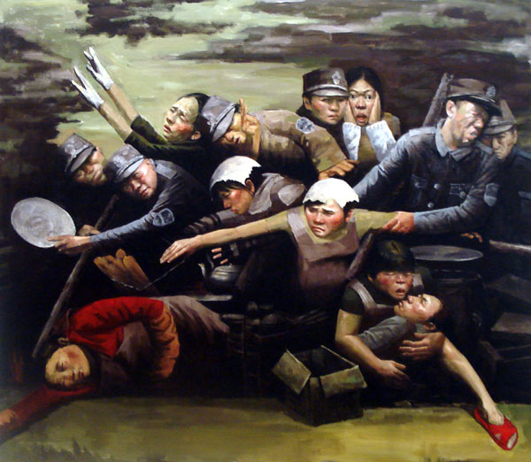 请大家参观一下鲁美展览！