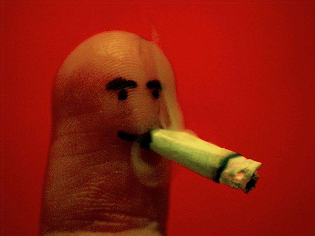 牛人的手指创意