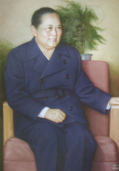 [分享]  我战友画笔下的伟人像