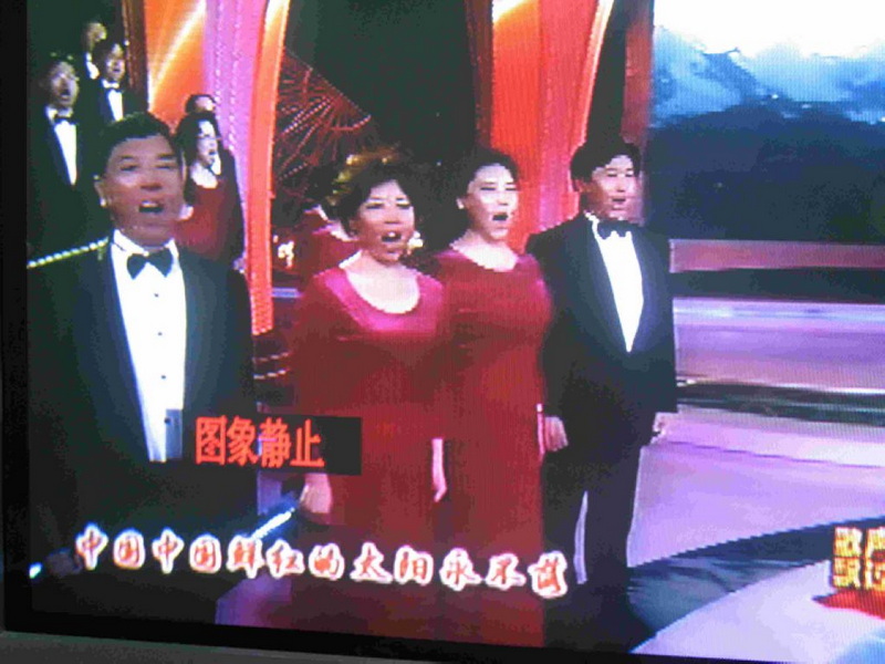 移植歌手小太阳参加中央电视台国庆音乐电视演出