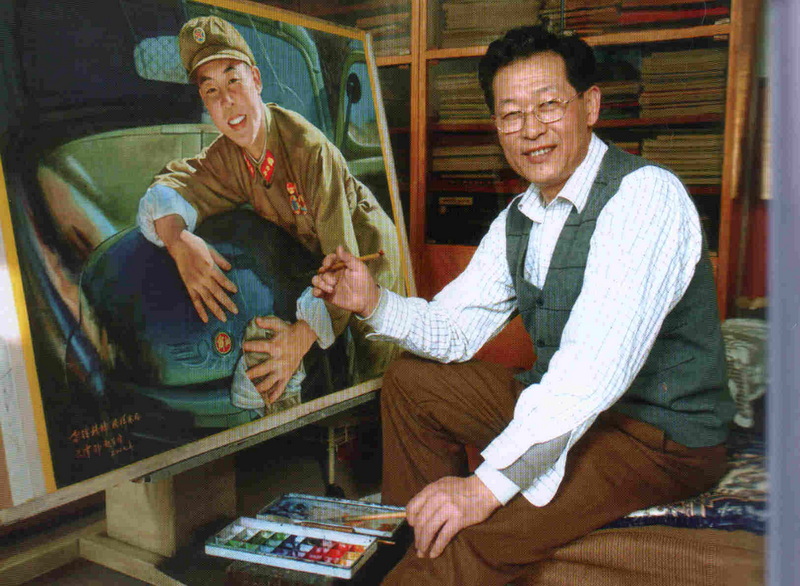 [分享]  我战友画笔下的伟人像