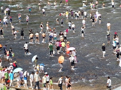 福建屏南白水洋