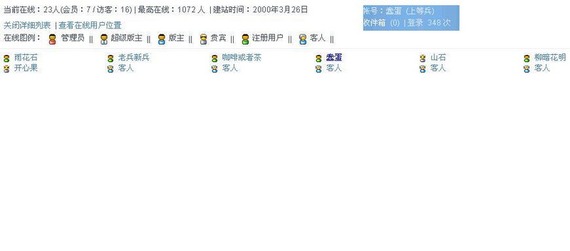 这两天论坛里好静啊！怎么回事？都来这里报个到吧！