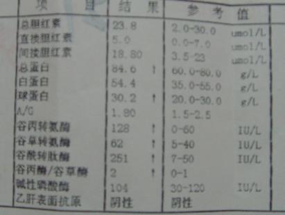 大家帮我看看转氨酶升高是咋回事？急！！！