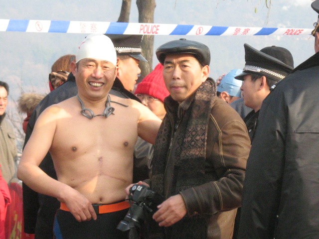冬泳迎新