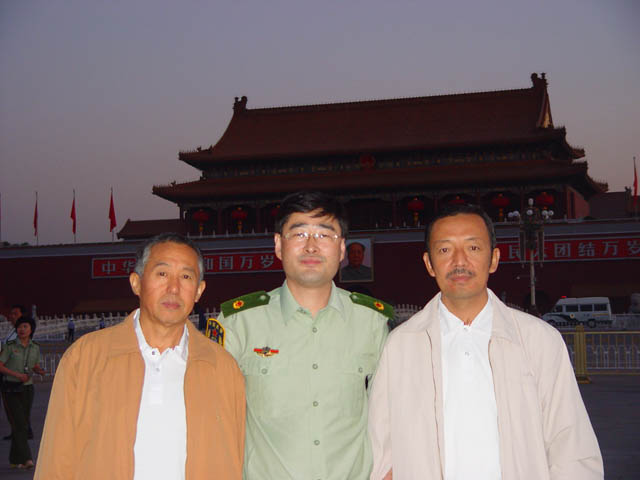 第一次在天安门广场看升国旗