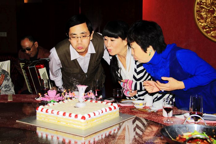 生日party相聚北京住邦2000歌友会