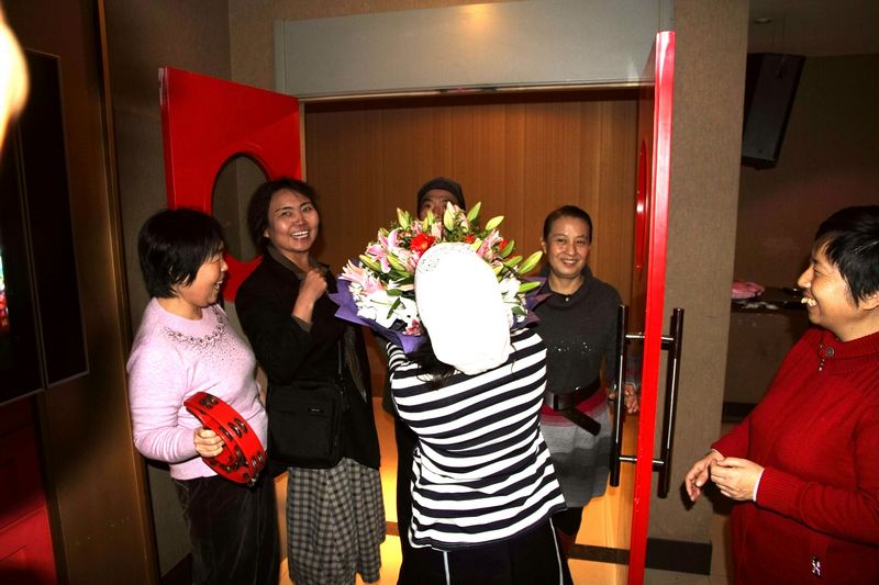 生日party相聚北京住邦2000歌友会