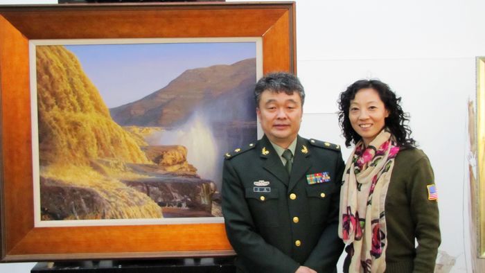 周末与感恩的心去北京通县宋庄画家村参加家庭画展聚会并看望移植的大姐