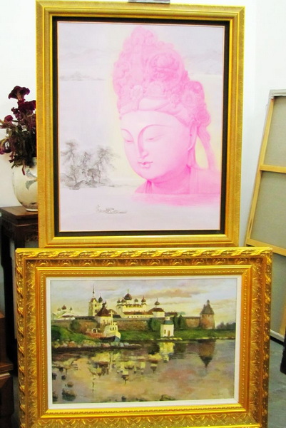 周末与感恩的心去北京通县宋庄画家村参加家庭画展聚会并看望移植的大姐