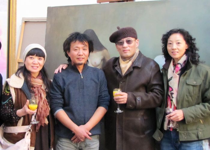 周末与感恩的心去北京通县宋庄画家村参加家庭画展聚会并看望移植的大姐
