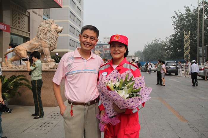 武警移植科陈虹主任回来啦！